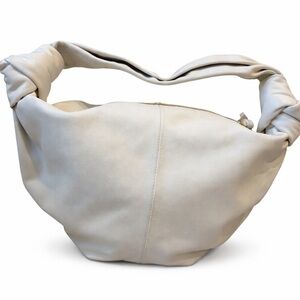 Bottega Veneta Ivory Double Knot Shoulder Bag